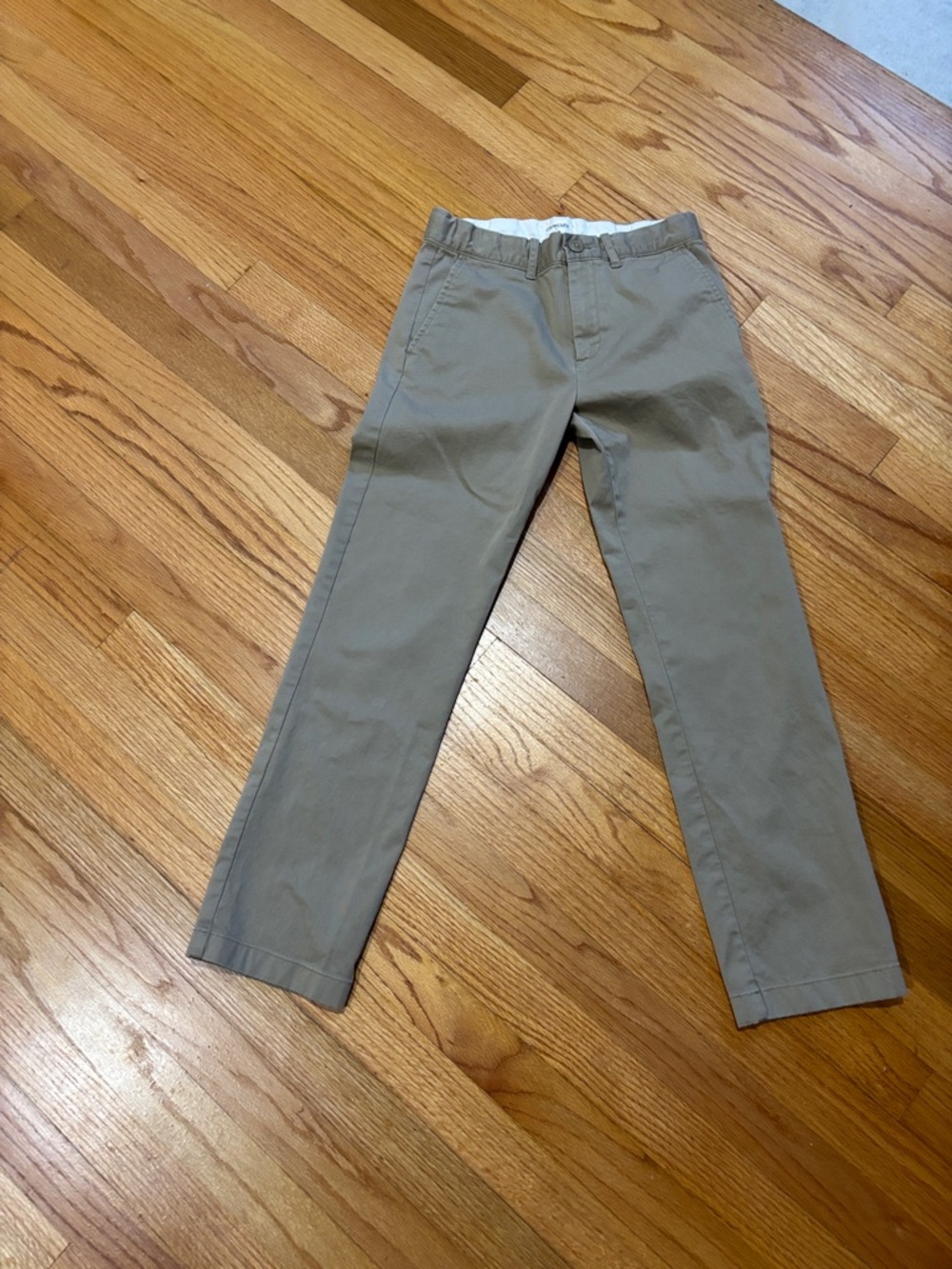 Boys Crewcuts Slim Khaki Chinos - size 12